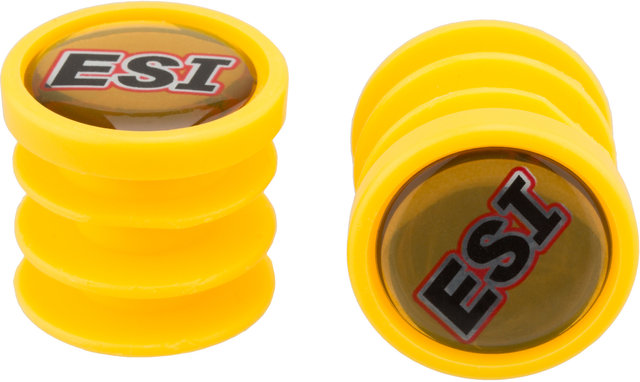 ESI Tapones de manillar Bar Plugs - yellow/universal