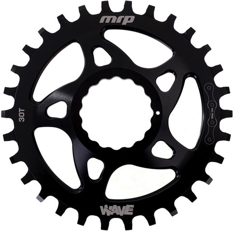 Plato Wave Ring Direct Mount Cinch - black/30 dientes