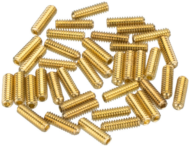 HT SP7 Spare 1/8" Pins, Steel, 10 mm for AE01 / ME01 - gold/steel