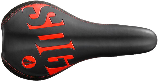 Fly JR Kids Saddle - black-red/universal