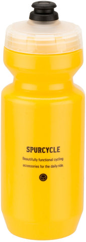 SPURCYCLE Bidón Must Go Hard 650 ml - yellow/650 ml