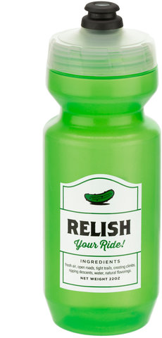 SPURCYCLE Relish Your Ride Trinkflasche 650 ml - green/650 ml