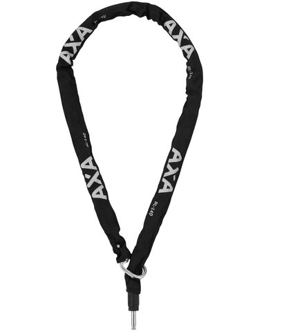 Set candado cuadro Victory + cadena enchufable RLC 140 + bolsa sillín - negro-plata/universal