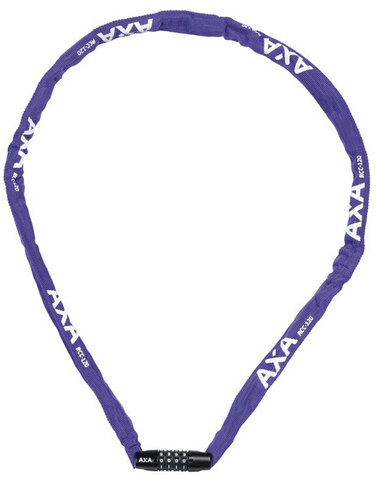 Axa Chaîne Antivol Rigid RCC 120 Code - violet/120 cm