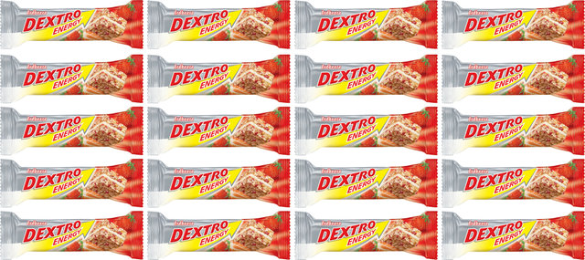 Dextro Energy Bar - 20 pcs. - strawberry