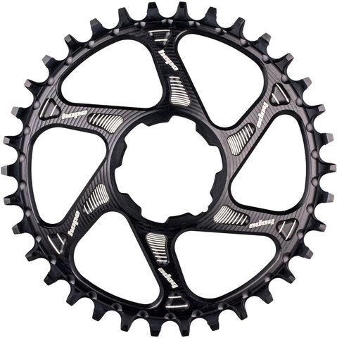 Spiderless Retainer Ring Direct Mount Kettenblatt - black/34 Zähne