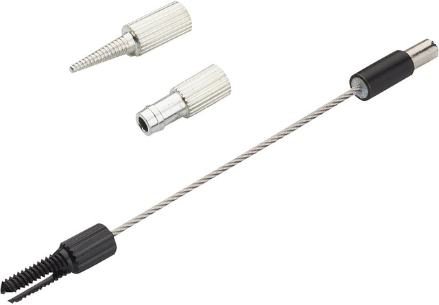 Jagwire Set de adaptadores de repuesto para Pro Internal Routing Tool - silver-black/universal