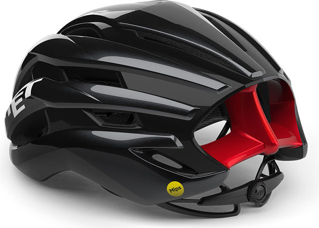 MET Trenta MIPS Helm - black red glossy | 56 - 58 cm