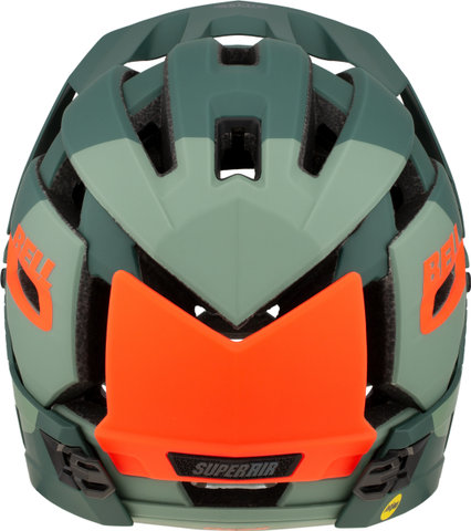 Bell Super Air R MIPS Helmet - matte-gloss green-infrared/55 - 59 cm