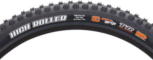 Maxxis HighRoller III 3C MaxxGrip DD WT TR 29" Folding Tire - black/60-622/61 mm/2.4 /29 