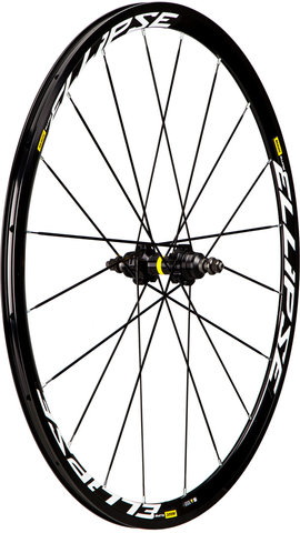 Mavic Juego de ruedas Ellipse - negro/28" set (RD + RT) clincher pista