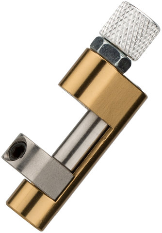 Double Control S Brake Cable Splitter - gold-silver/universal