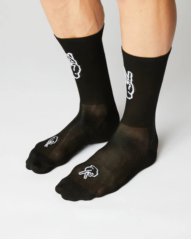 FINGERSCROSSED Chaussettes Rolling Harmony - black | 39 - 42