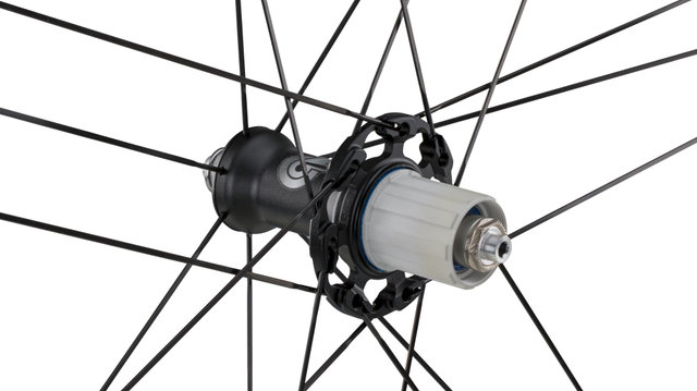 Campagnolo Set de Roues Zonda C17 - noir/130 mm/100 mm/28"/Shimano Route/100 mm/Shimano Route/100 mm/130 mm
