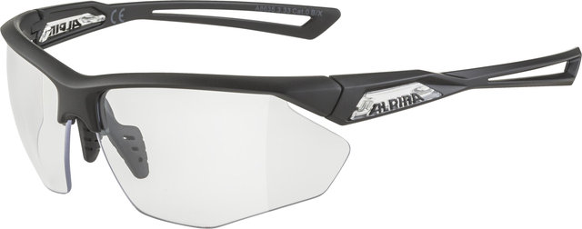 Alpina Nylos HR Sports Glasses - black transparent matt | clear