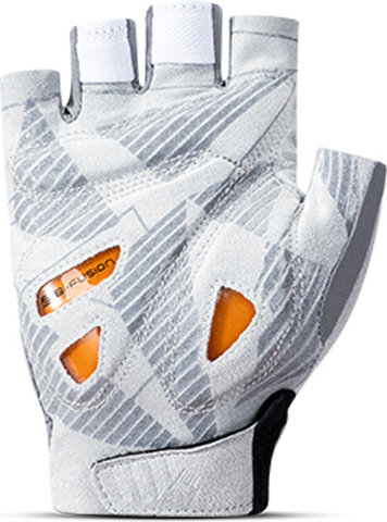 Roeckl Imatra 2 Halbfinger-Handschuhe - sharkskin white | 7,5 | S