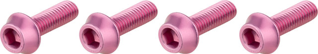 Wolf Tooth Components Tornillos para portabotellas - rosa