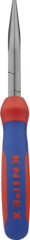 Knipex Pince à Bec Plat avec Tranchant - rouge-bleu