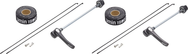 bc basic Trail XT Center Lock Disc 26" Wheelset - schwarz | Shimano MTB | 135 mm | 100 mm | 26" | 100 mm | Shimano MTB | 100 mm | 135 mm | Non Boost | Non Boost