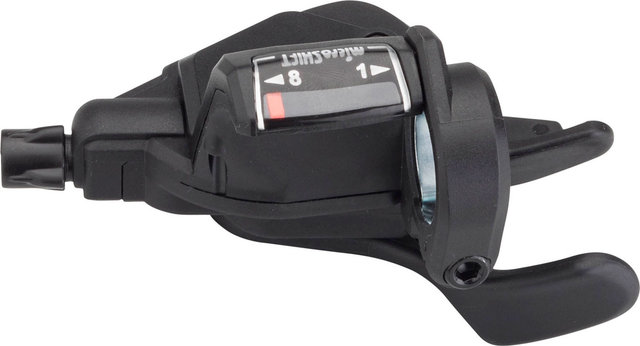 microSHIFT Manetas de Cambios Mezzo Thumb-Tap de 3 × 8 Velocidades - black