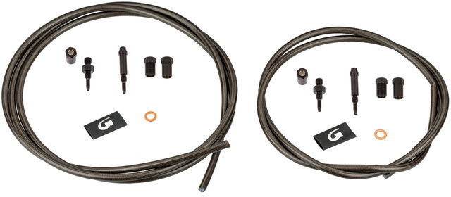 Goodridge Kit cables flexibles acero RD + RT p. Magura Louise/Clara/Marta/Julie - carbon-look/set (RD + RT)