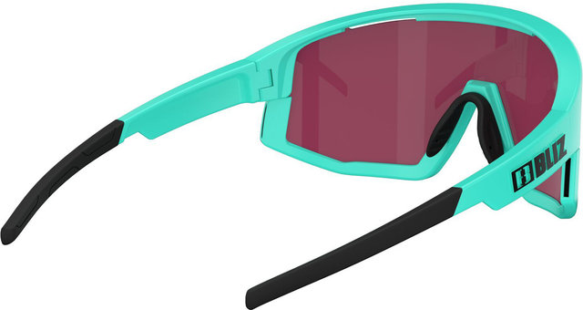 Bliz Fusion Nano Optics Nordic Light lunettes de sport - matte turquoise/rose-violet-blue