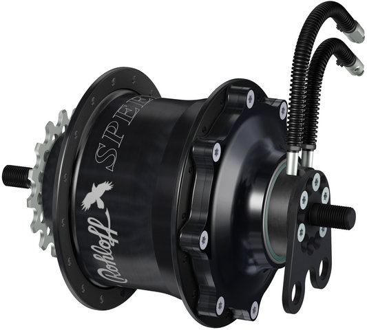 Rohloff Speedhub 500/14 TS Threaded Spindle Tandem 135mm Internally Geared Hub - black-anodised/type 1, 32 hole