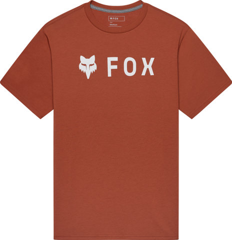 Fox Head Absolute Original Dri-Release T-Shirt - amber scarlet | S