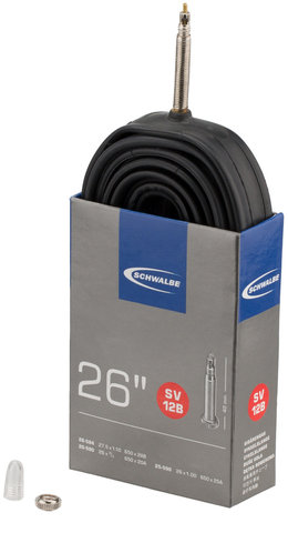 Schwalbe Cámara de aire 12B para 26" - universal/26 x 3/4-1,00 SV 40 mm