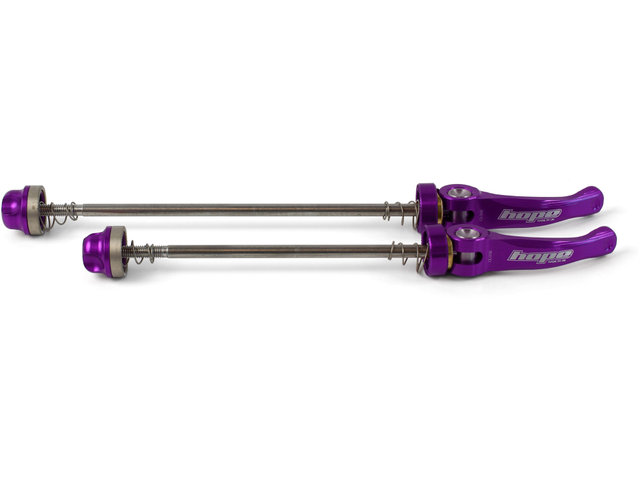 Cierre rápido de buje MTB - purple/set (RD + RT)