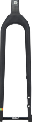 OPEN Fourche rigide U-turn - black mat/27,5" (650B)/1 1/8" - 1,5" tapered/Axe Traversant 12 mm/100 mm/50 