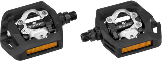 Shimano Pedales de clip/plataforma Click´R PD-T421 - negro/universal