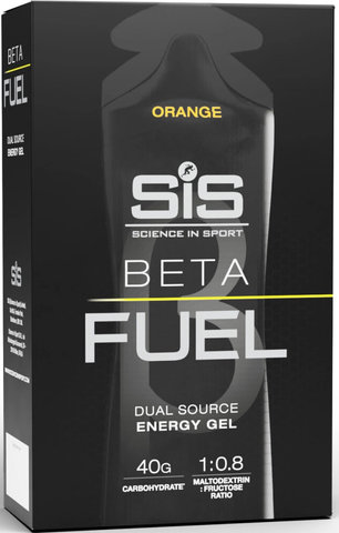 SIS Beta Fuel Energy Gel, 6 pack - orange