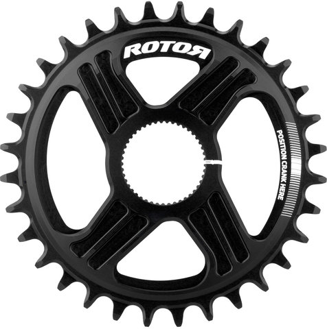 Plateau Direct Mount R-Hawk / R-Raptor / KAPIC / INPower, noQ - noir/32 dents