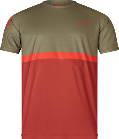 Endura SingleTrack Core Tee II Jersey - tweed green | XXL