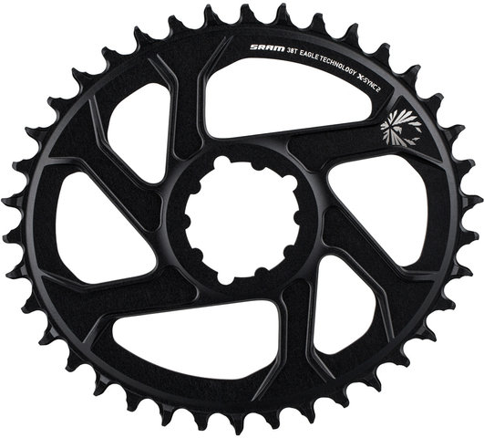 SRAM X-Sync 2 Direct Mount 3 mm Chainring for X01/XX1/GX Eagle Boost - black/38 tooth