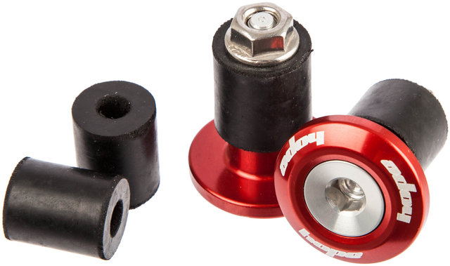 Hope Grip Doctors Bar End Plugs - red/universal