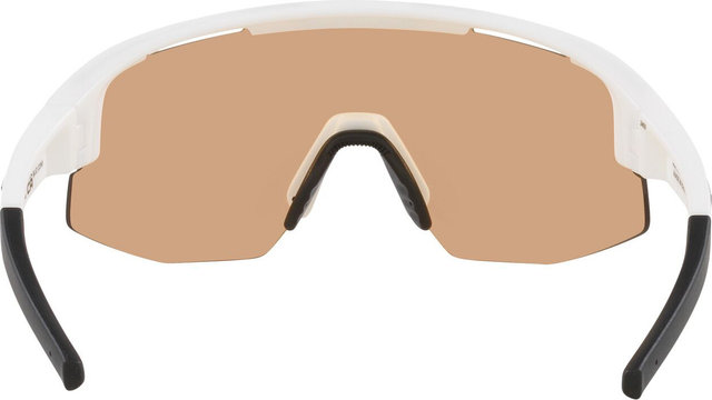 Bliz Lunettes de sport Matrix Small Nano Optics Nordic Light - matte white/coral-orange-blue