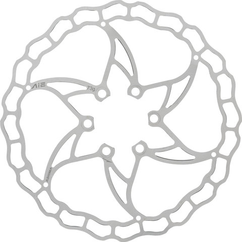 ASHIMA Ai2 ARO-09 6-Bolt Brake Rotor - silver/160 mm
