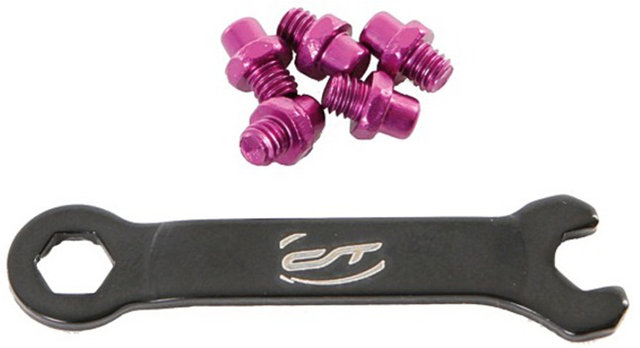 CONTEC Pins de repuesto R-Pins para pedales de plataforma - ultra violet/universal
