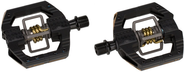 crankbrothers Pedales de clip Mallet E 11 - black-gold/universal