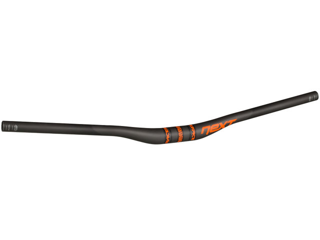 Next 35 20 mm Riser Carbon Handlebars - fox orange/760 mm 8°