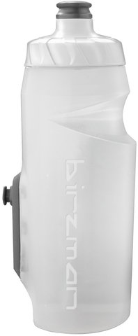 BottleCleat halterlose Trinkflasche mit Haltebolzen 650 ml - weiß/650 ml