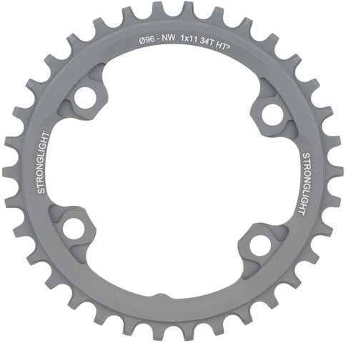 Plateau HT3 Shimano FC-M9000 11vit., 4 bras, BCD 96 mm - gris/34 dents