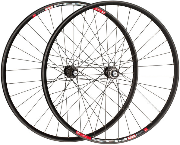 Juego de ruedas Urban XT Heavy Duty Disc Center Lock 28" - negro/28" set (RD 9x100 + RT 10x135) Shimano
