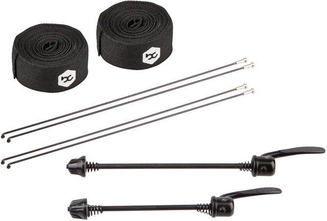 Juego de ruedas Urban XT Heavy Duty Disc Center Lock 28" - negro/28" set (RD 9x100 + RT 10x135) Shimano