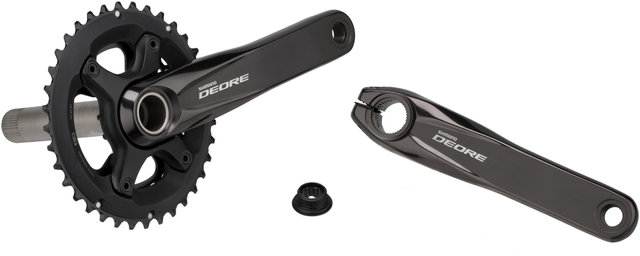 Shimano Deore FC-M6000-2 Hollowtech II Crankset - black/170.0 mm 26-36