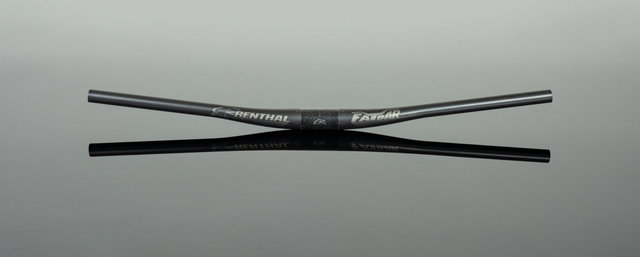 Renthal V3 Fatbar Lite Carbon 35 10 mm Riser Handlebar - carbon-gold/760 mm
