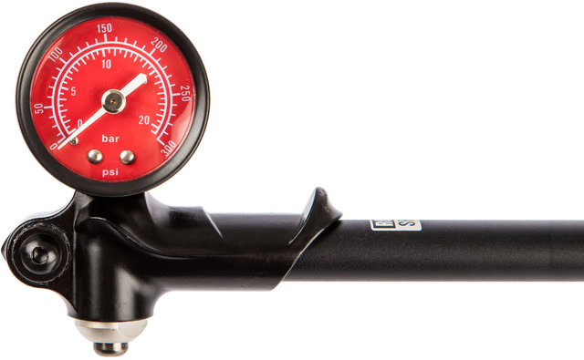 RockShox Pompe pour Amortisseur / Mini-pompe 20 bar - noir-rouge/universal