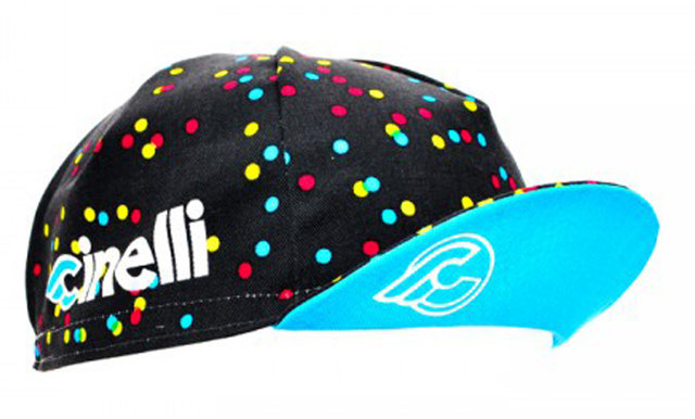 Cinelli Gorra de ciclismo Caleido Dots - dark grey/talla única